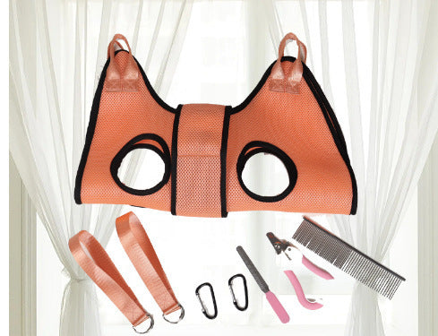 The Pawfect Grooming Hammock β Calm, Clip & Rela
