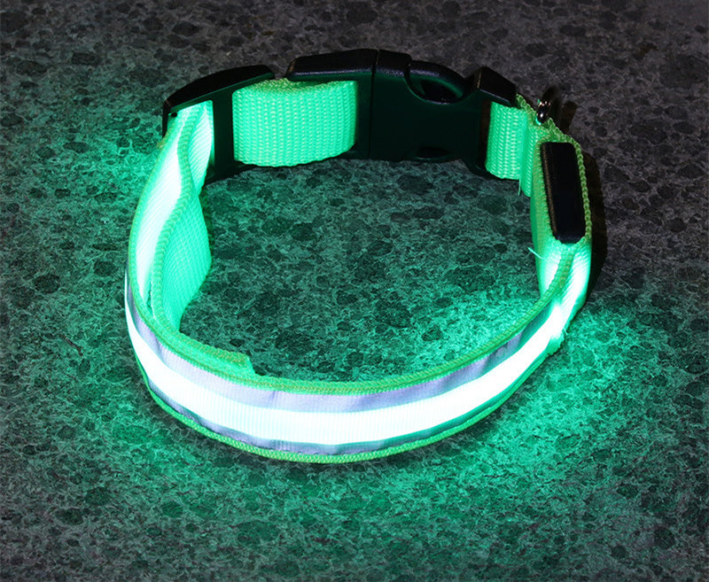 The Pawfect Nightlight – Anti-Lost LED Collar for Safe Night Walks!