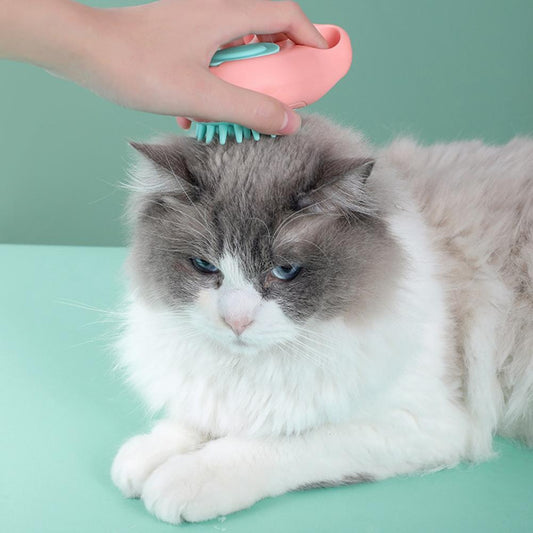 The Pawfect Foaming Grooming Brush for Cats & Dogs