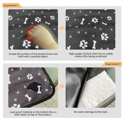 The Pawfect Travel Mat – Keep Seats Clean & Pets Comfy