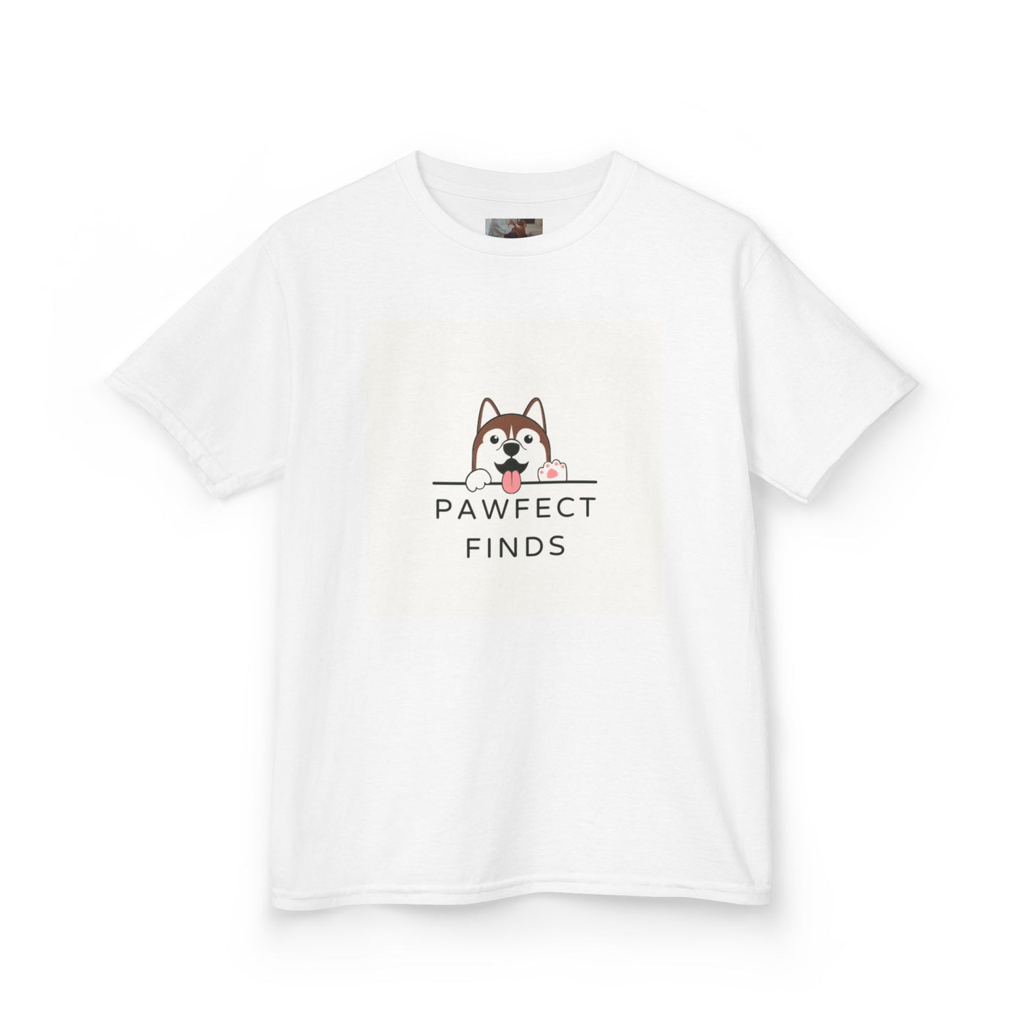 Cute Kids Tee with Pawfect Finds Design, Dog Lover Shirt, Animal Themed Kids Clothing, Pet Lover Gift, Playful Kids Apparel