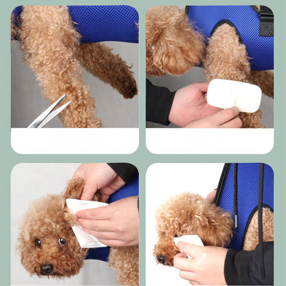 The Pawfect Grooming Hammock – Calm, Clip & Rela
